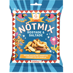 Garant Nötmix Rostade & Salta 200g