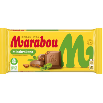 Marabou Mintkrokant 200g