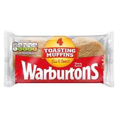 Warburtons Muffins 4pack