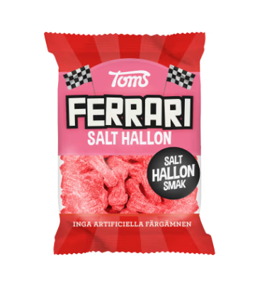 Toms Ferrari Salt Hallon 120g