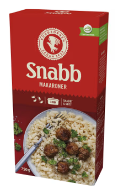 Kungsörnen Snabbmakaroner 750g