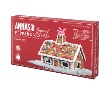 Annas Pepparkakshus 320g Julbeställning