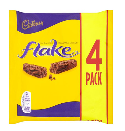 Cadbury Flake 4 Pack 80g