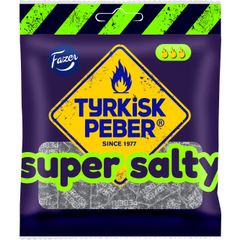 Fazer Tyrkisk Peber Super Salty 80g