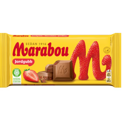 Marabou Jordgubb Chokladkaka 185g