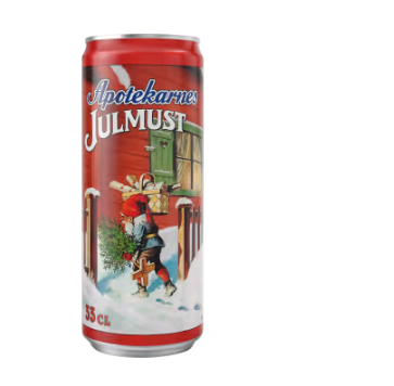 Apotekarnes Julmust Läsk Burk 33cl Julbeställning