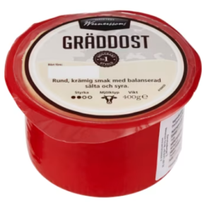 Wernersson Gräddost 38% 400g Julbeställning