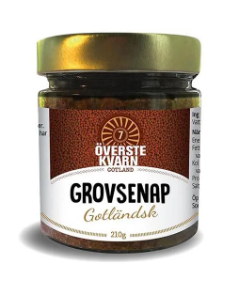 Överstekvarn Grovsenap 210g