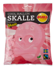 Bubs Skumskalle Cool Hallon Sur 175g