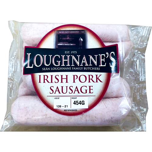 Loghnes Pork Sausages 454g