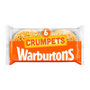Warburtons Crumpets 6pack 300g