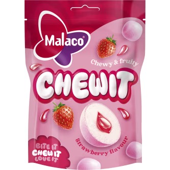 Malaco Strawberry Chewit 115g