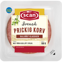 Scan Prickig Korv Kallrökt 100g