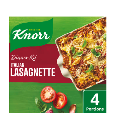 Knorr Lasagnette Dinner Kit 270g