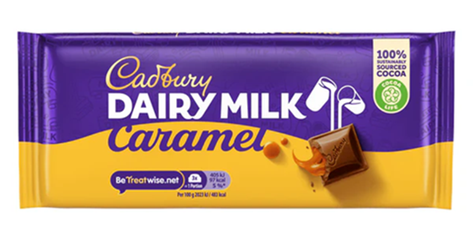 Cadbury Dairy Milk Caramel 120g