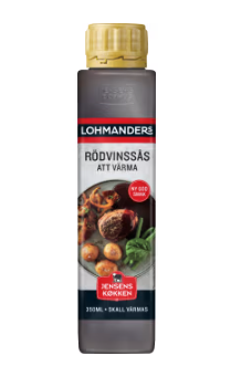 Lohmanders Rödvinssås 350ml