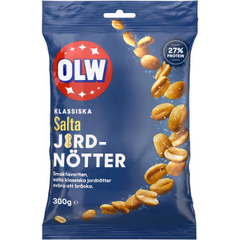 Olw Salta Jordnötter 300g