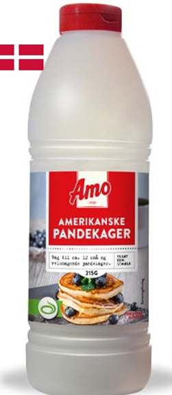 Amerikanske pandekager är en typ av tjocka, fluffiga och rundade pannkakor som är populära i USA.