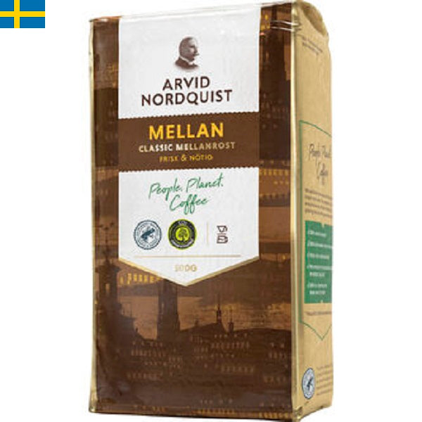 Arvid Nordqvist populära kaffe. Leverans till din dörr i Spanien och Portugal på 34 till 48 timmar.