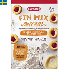 Semper Fin Mix Glutenfri 500g, ett glutenfritt alternativ för bakning. Snabb leverans till din dörr i hela Spanien och Portugal på 24-72 timmar. 