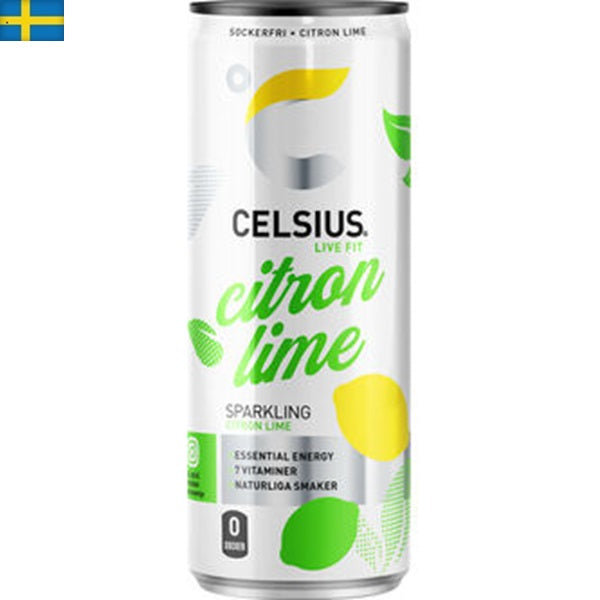 Få en uppfriskande energikick med Celsius Citron/lime Energidryck, perfekt för att ge dig en boost när du behöver det. Leverans i Spanien och Portugal.