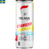 Upplev en uppfriskande energikick med Celsius Strawberry Lemonade Energidryck, en läcker förening av jordgubb och citron. Leverans inom Spanien och Portugal