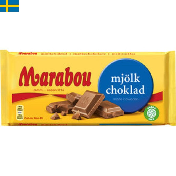 Marabou Mjölkchoklad är en klassiker och ett måste för dig som älskar choklad och vill unna dig något gott. Leverans till din dörr i Spanien och Portugal.