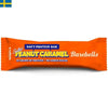 Barebells Soft Proteinbar Salted Peanut Caramel är en mjuk proteinbar med chokladöverdrag. Denna bar har en smak av karamell och jordnötter.