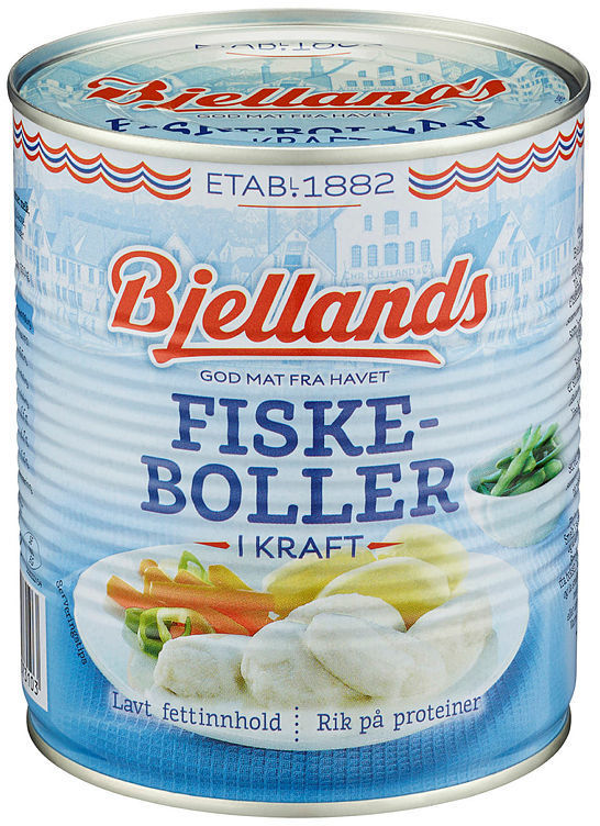 Bjellands Fiskeboller i kraft