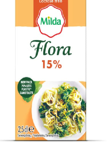 Matlagning Lakotsfri 15% Flora By Milda2,5dl