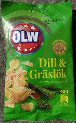 Olw Dil & Gräslök 40g