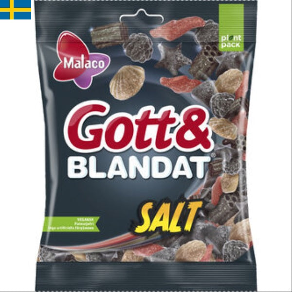 Malaco Gott & Blandat Salt 210g