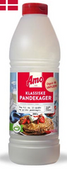 Amo Klassiske Pandekager är en förpackning med färdigblandad pannkaksdeg för att göra klassiska pannkakor. Leverans till din dörr i Spanien och Portugal.