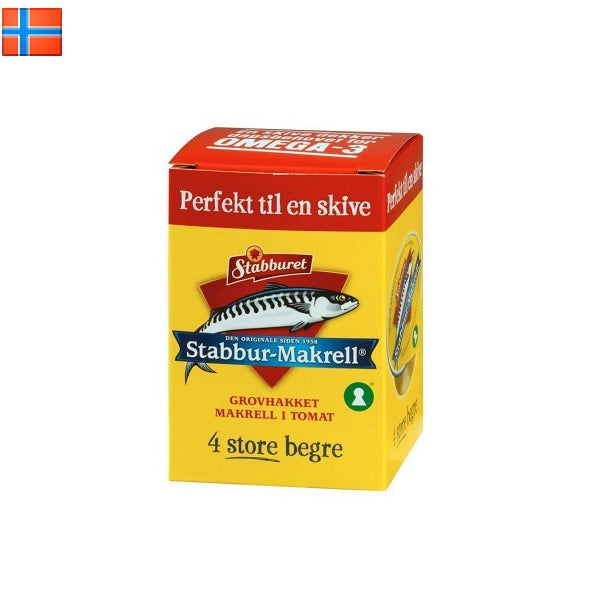 Stabbur-Makrell - Omega3 4x40g