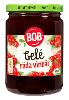 Bob Röda Vinbär Gelé 450g