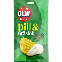 Olw Dill & Gräslök Dippmix 24g