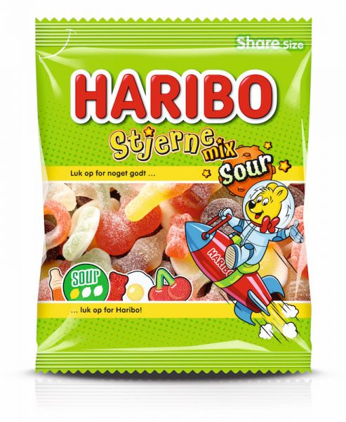 Haribo Star Mix Agrio 120g