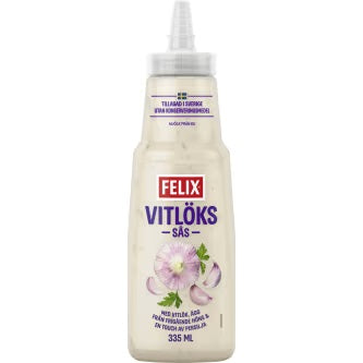 Vitlöks Sås Felix335ml