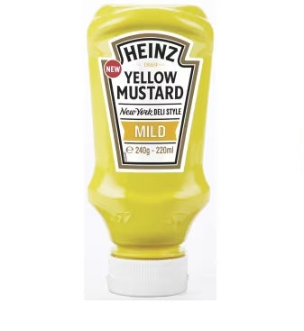 Mustard Yellow Mild Heinz240g