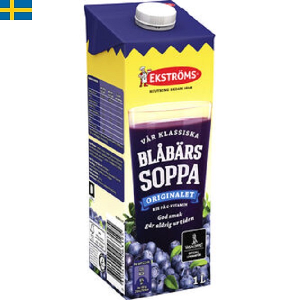 Ekströms Blåbärssoppa 1l