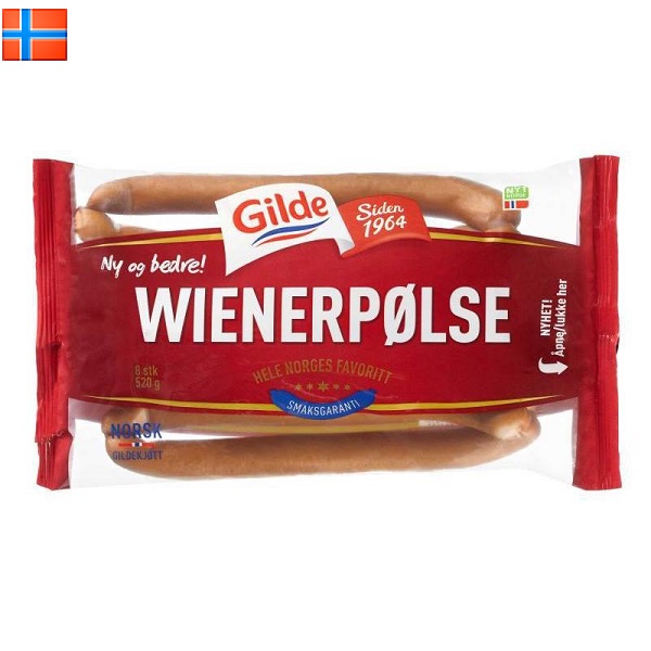 Gilde Wienerpølse 520g